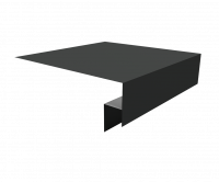 Околооконная планка металлическая RAL 7016