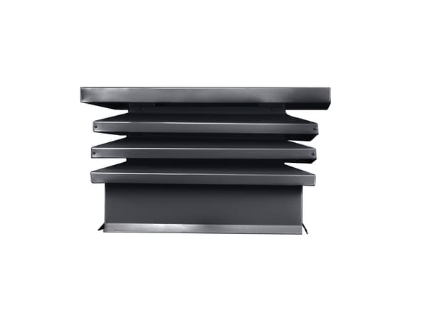 Дымник (колпак на трубу) Хай-Тек плоский RAL 7024