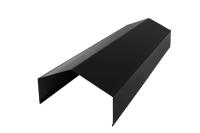 Парапет металлический двускатный RAL 9005