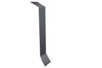 Планка примыкания в штробу PE RAL 7024