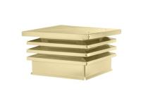 Дымник (колпак на трубу) Хай-Тек плоский RAL 1014