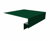 Околооконная планка металлическая RAL 6005