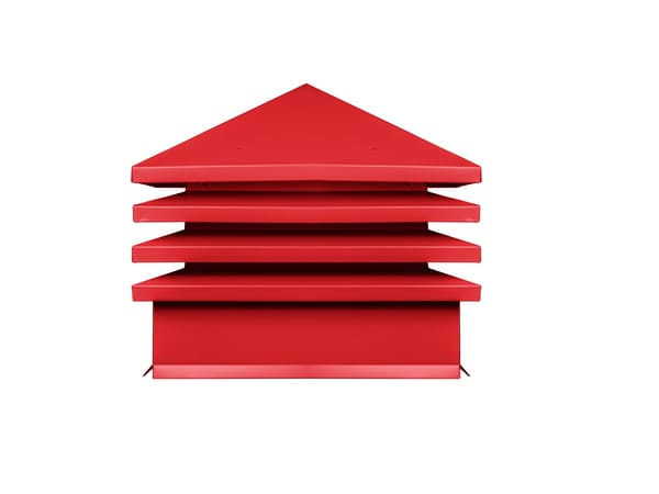 Дымник (колпак на трубу) Хай-Тек скатный RAL 3020