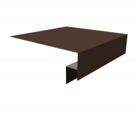 Околооконная планка металлическая RAL 8017