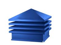 Дымник (колпак на трубу) Хай-Тек скатный RAL 5005