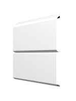 Софит металлический без перфорации 0,45 PE RAL 9003