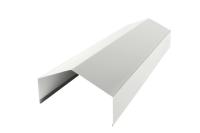 Парапет металлический двускатный RAL 9003