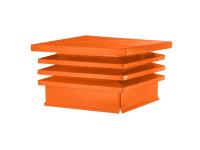 Дымник (колпак на трубу) Хай-Тек плоский RAL 2004