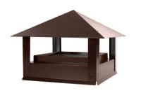 Дымник Стандарт RAL 8017