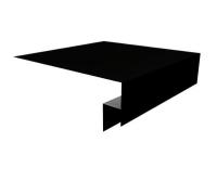 Околооконная планка металлическая RAL 9005