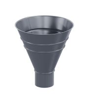 Воронка водосборная VEGAStyle 250/90 мм RAL 7024 (Графитовый серый)