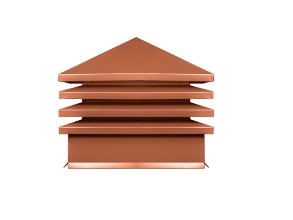 Дымник (колпак на трубу) Хай-Тек скатный RAL 8004