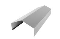 Парапет металлический двускатный RAL 7004