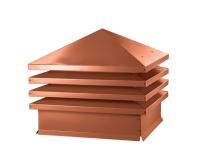 Дымник (колпак на трубу) Хай-Тек скатный RAL 8004