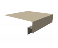 Околооконная планка металлическая RAL 1015