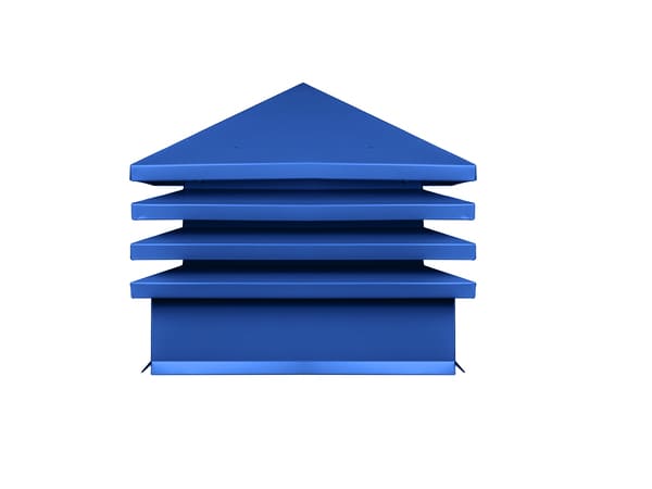 Дымник (колпак на трубу) Хай-Тек скатный RAL 5005