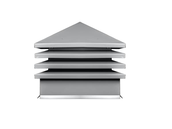 Дымник (колпак на трубу) Хай-Тек скатный RAL 7004