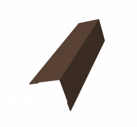 Угол наружный металлический RAL 8017