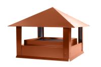 Дымник Стандарт RAL 8004