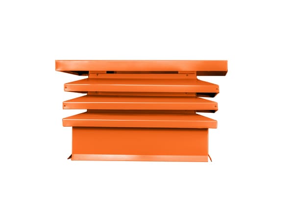 Дымник (колпак на трубу) Хай-Тек плоский RAL 2004