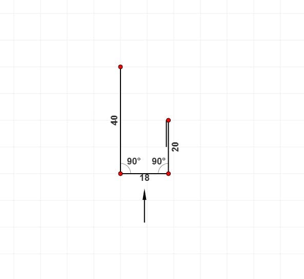 J-профиль 18 мм