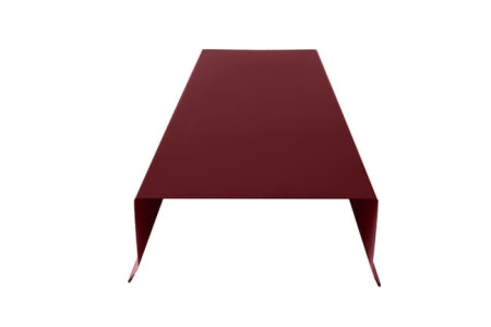 Парапет плоский с капельником RAL 3005