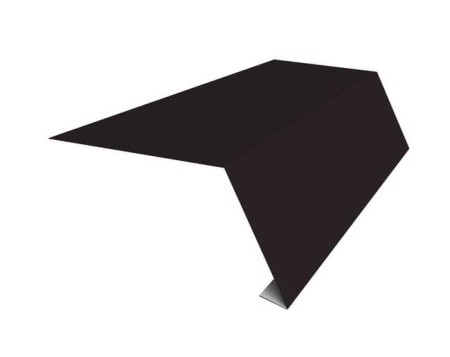 Карнизная планка для гибкой черепицы RAL 9005