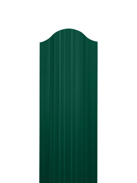 Евроштакетник двухсторонний П-образный RAL 6005 Зеленый мох