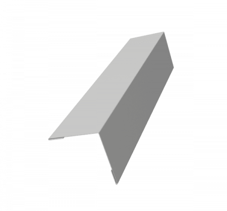 Угол наружный металлический RAL 9002