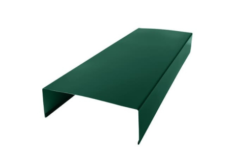 Парапет металлический плоский RAL 6005