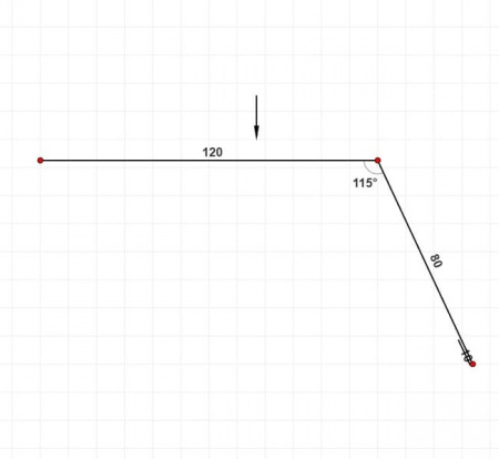 Карнизная планка 120х80