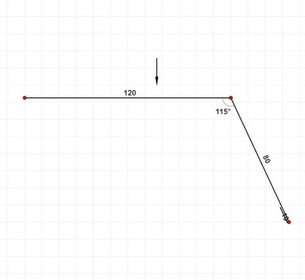 Карнизная планка 120х80
