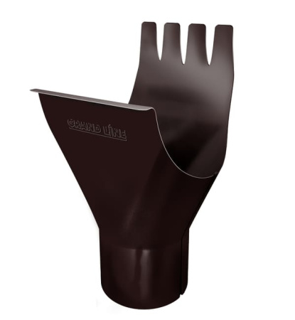 Воронка выпускная Vega Style 125/90 мм RAL 8017