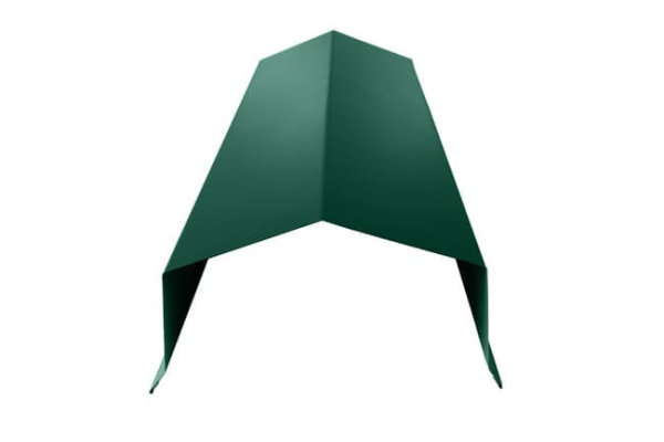 Парапет двускатный с капельником RAL 6005