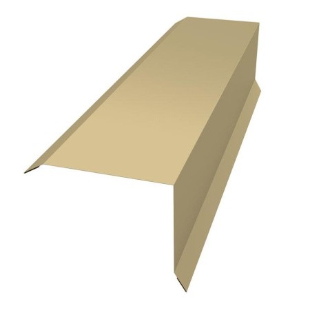 Торцевая планка 80х100 PE RAL 1014