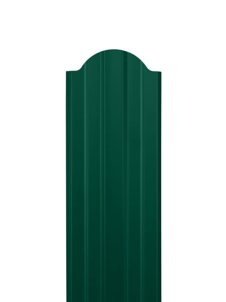 Евроштакетник двусторонний М-образный RAL 6005 Зеленый мох