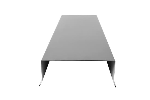 Парапет плоский с капельником RAL 7004