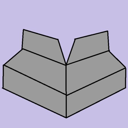 Угол отлива наружный Сигнальный серый RAL 7004