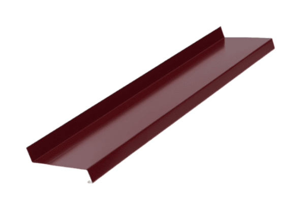 Отлив металлический цокольный Красный RAL 3005