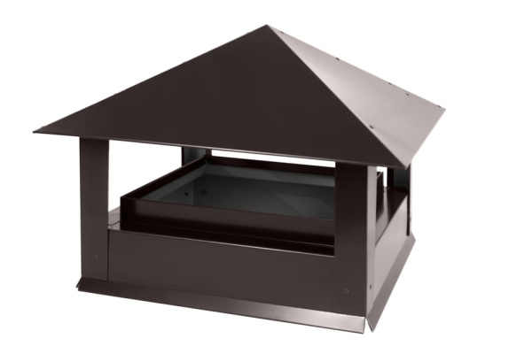 Дымник Стандарт RAL 8019