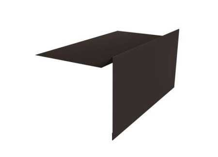 Торцевая планка для гибкой черепицы RAL 8019
