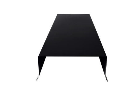 Парапет плоский с капельником RAL 9005