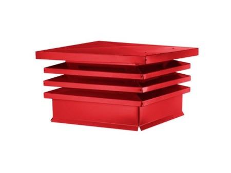 Дымник (колпак на трубу) Хай-Тек плоский RAL 3020