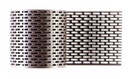 Лента карнизная вентиляционная коричневая RAL 8017