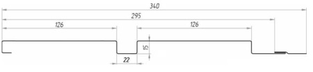 Металлический сайдинг ЭкоБрус 0,45 PE RR 32