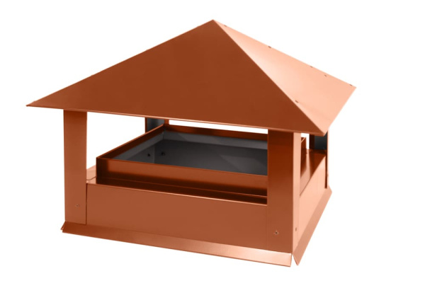 Дымник Стандарт RAL 8004