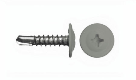 Саморезы с буром 4,2х19 мм RAL 7004