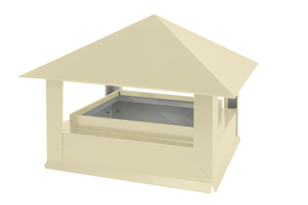 Дымник Стандарт RAL 1014