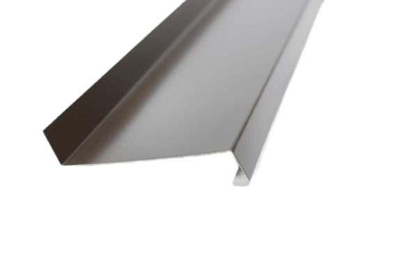 Отлив металлический цокольный Серо-коричневый RAL 8019