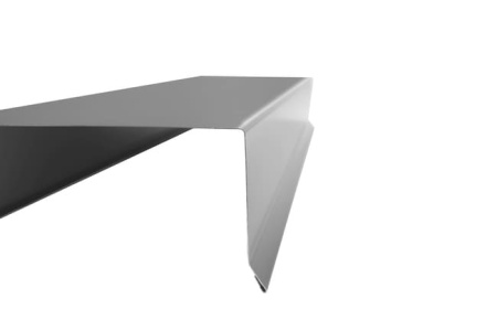 Парапет плоский с капельником RAL 7004